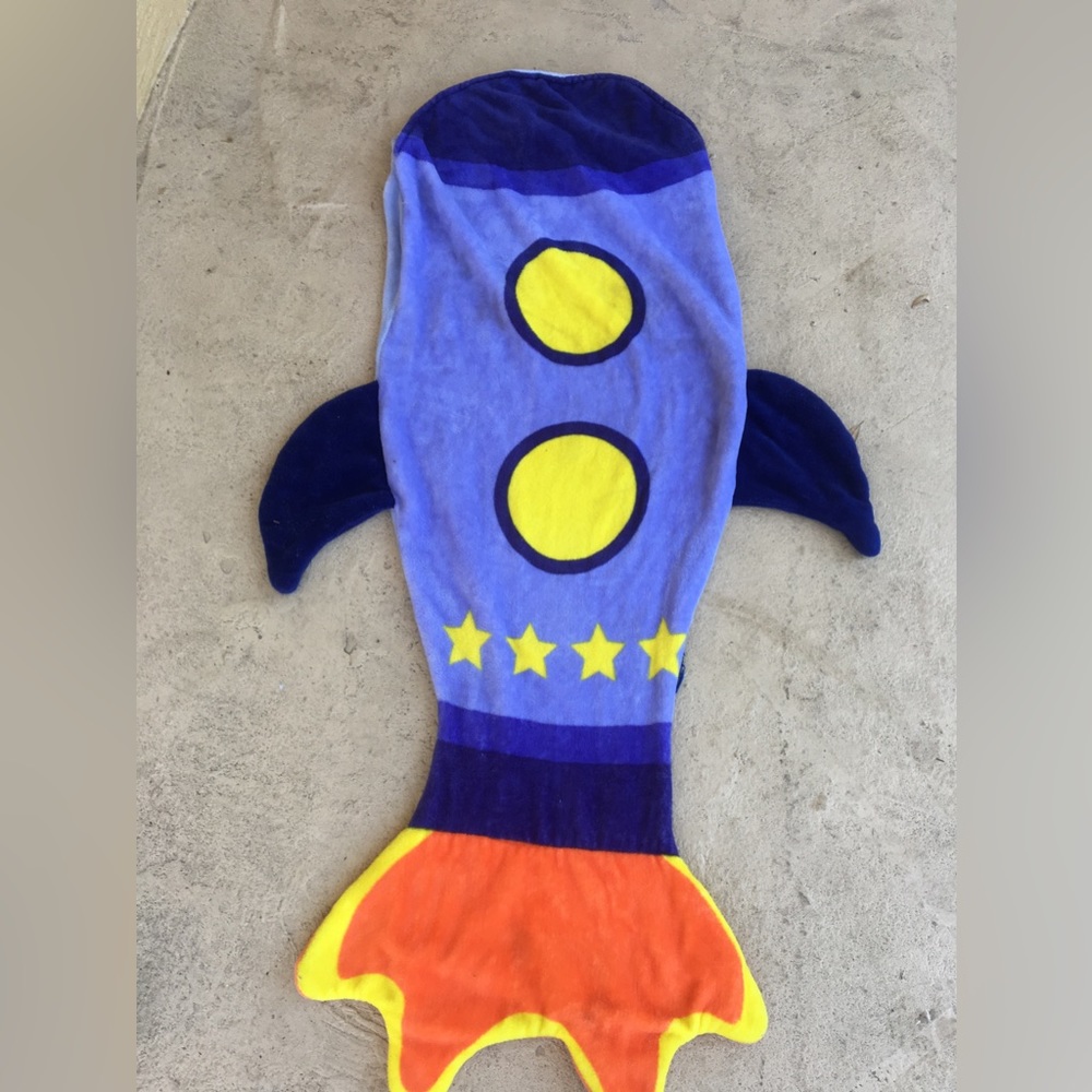 This is The Rocketship Blanket.